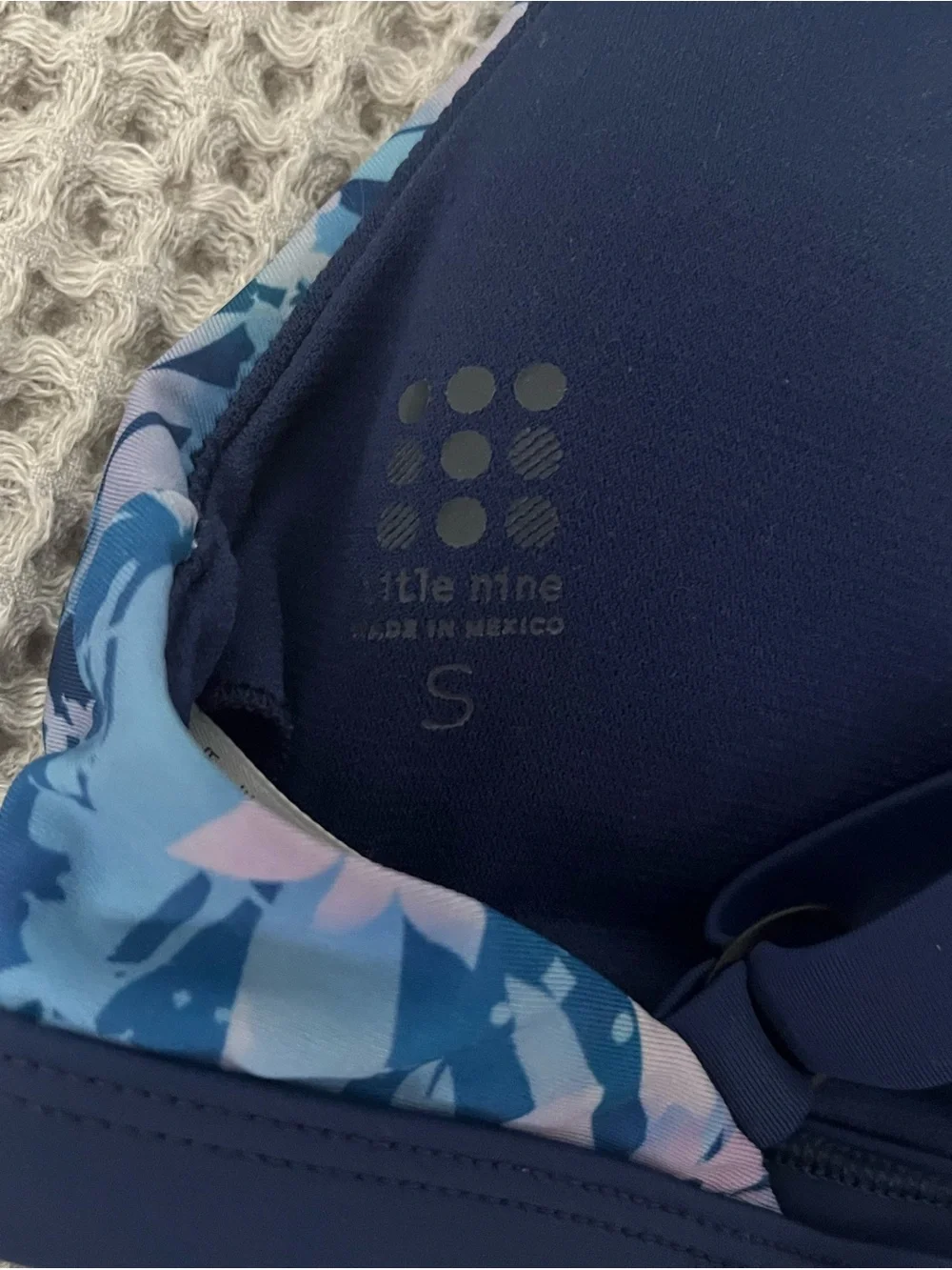 Title Nine Blue Bikini Set - Picture 7 of 8